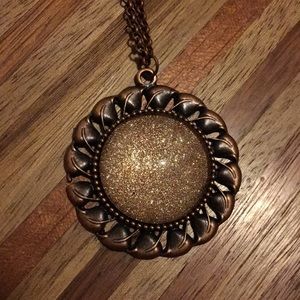 Golden Flower Necklace
